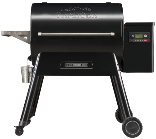 Traeger Grills Ironwood 885 Wood Pellet Grill and Smoker with WIFI...