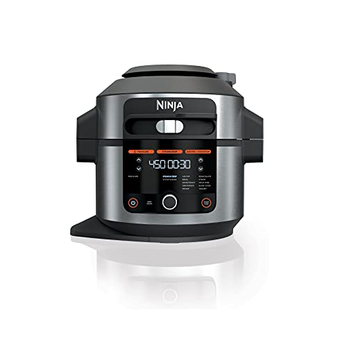 Ninja OL501 Foodi 6.5 Qt. 14-in-1 Pressure Cooker Steam Fryer with...