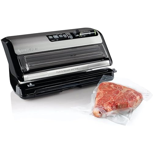 FoodSaver FM5200 2-in-1 Automatic Vacuum Sealer Machine with Express...