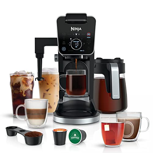 Ninja CFP301 DualBrew Pro Specialty 12-Cup Drip Maker with Glass...