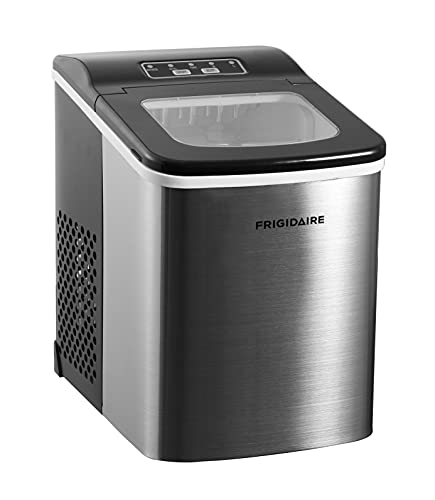 Frigidaire Compact Countertop Ice Maker, Makes 26 Lbs. Of Bullet...