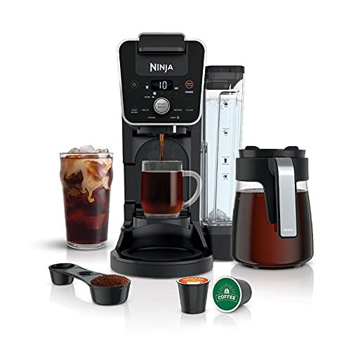 Ninja CFP201 DualBrew System 12-Cup Coffee Maker, Single-Serve for...