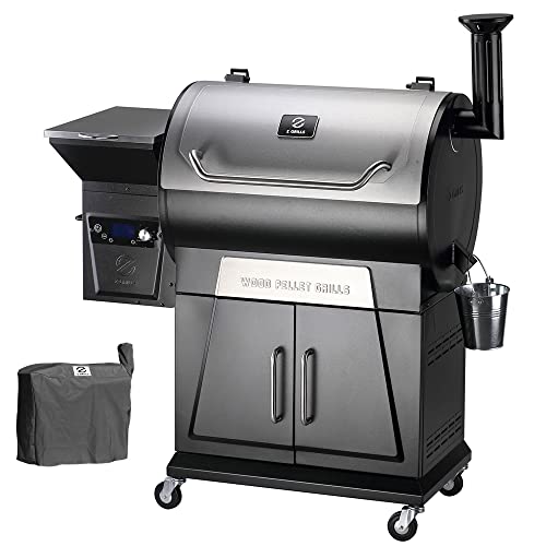 Z GRILLS Wood Pellet Grill Smoker with PID Controller, 700 Cooking...