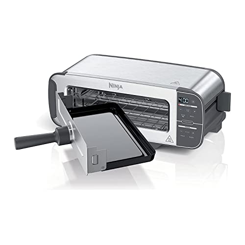 Ninja ST100 Foodi 2-in-1 Flip Toaster, 2-Slice Capacity, Compact...