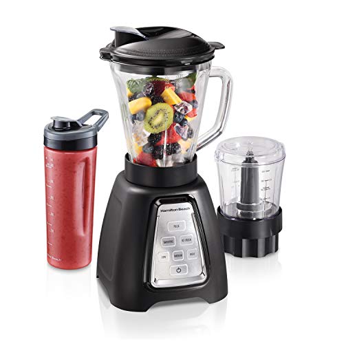 Hamilton Beach Blender and Food Processor Combo With Auto Programs For...