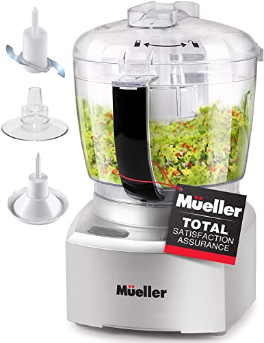 Mueller Ultra Prep Food Processor Chopper for Dicing, Grinding,...