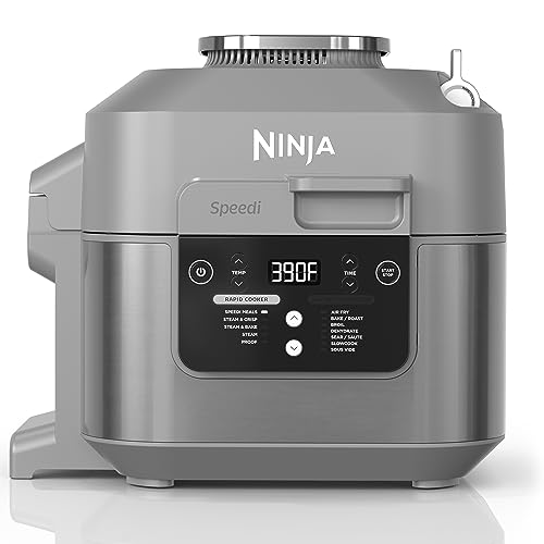 Ninja SF301 Speedi Rapid Cooker & Air Fryer, 6-Quart Capacity, 12-in-1...