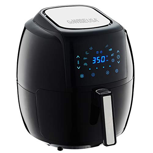 GoWISE USA 1700-Watt 5.8-QT 8-in-1 Digital Air Fryer with Recipe Book,...