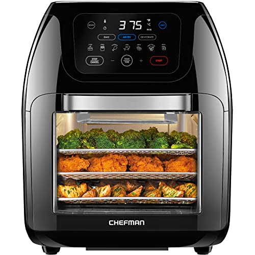 CHEFMAN Multifunctional Digital Air Fryer+ Rotisserie, Dehydrator,...