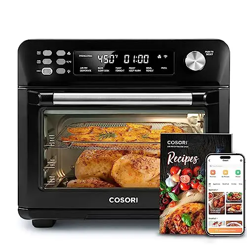COSORI Toaster Oven Air Fryer Combo, 12-in-1, 26QT Convection Oven...