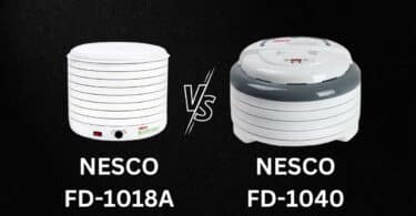 NESCO FD-1018A VS FD-1040