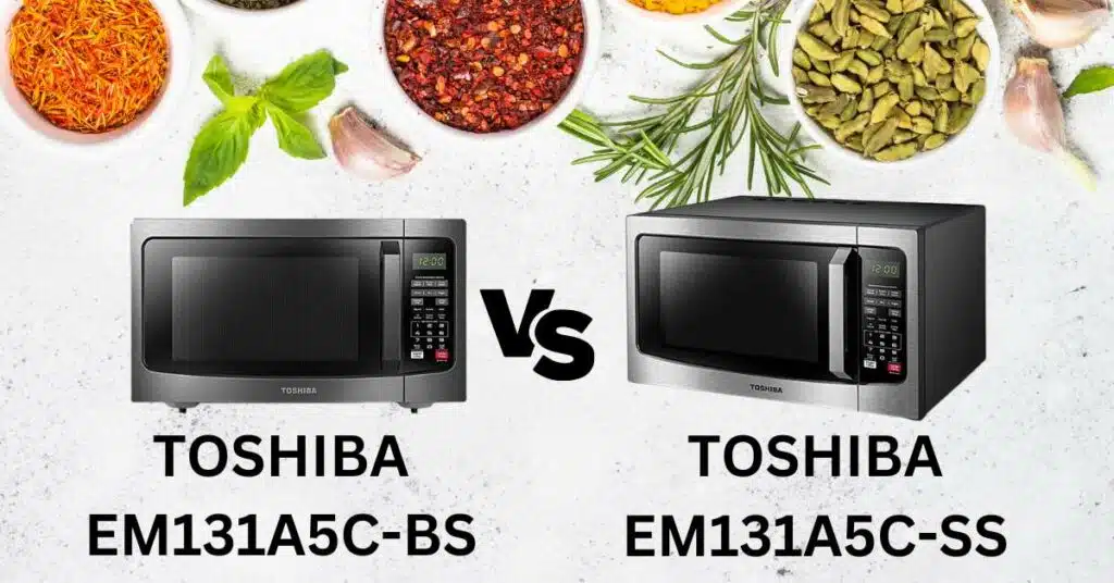 TOSHIBA EM131A5C-BS VS TOSHIBA EM131A5C-SS