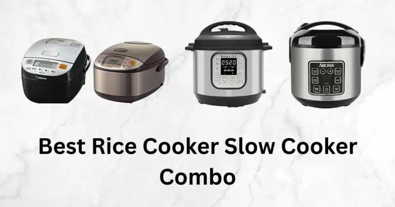 Best rice cooker slow cooker combo